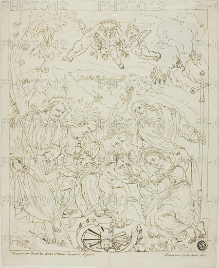 Marriage of Saint Catherine, n.d. Creator: Domenico dalla Rosa.