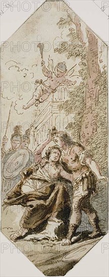 Rinaldo and Armida, n.d. Creator: Francesco Fontebasso.