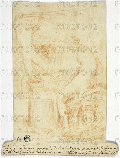 Copy after Drawing by Carlo Maratta, 1731. Creator: Francisco Vieira de Mattos.