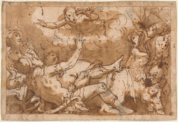 The Conversion of Saint Paul, 1554. Creator: Giorgio Vasari.