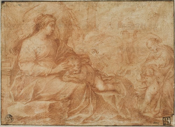 Rest on the Flight Into Egypt, n.d. Creator: Giulio Cesare Procaccini.