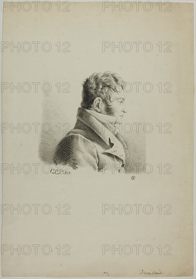 Portrait of Dr. Broussais, 1817. Creators: Giuseppe Maria Crespi, Charles-Philibert de Lasteyrie.