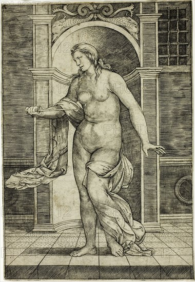 Lucretia, c.1510. Creator: Jacopo Francia.