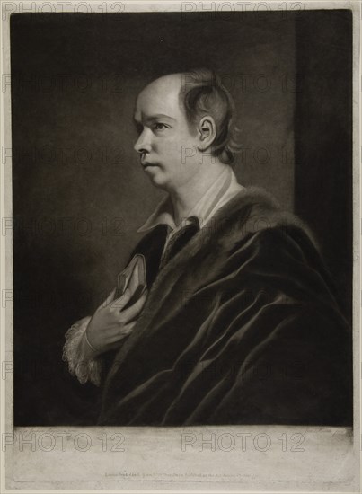 Oliver Goldsmith, n.d. Creator: Joseph Marchi.