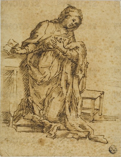 Virgin Annunciate, n.d. Creator: Lodovico Carracci.
