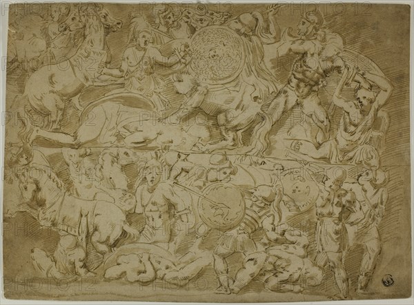 Battle of Amazons, n.d. Creator: Lodovico Carracci.