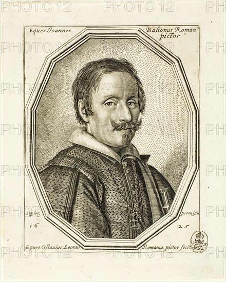 Giovanni Baglione, 1625. Creator: Ottavio Mario Leoni.