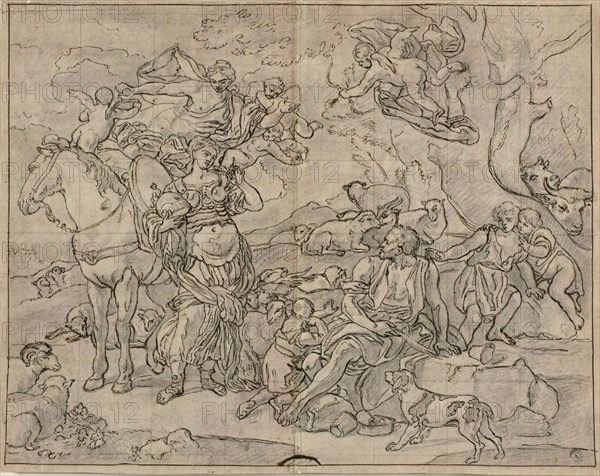 Erminia and the Shepherds, n.d. Creator: Giuseppe Nicola Nasini.