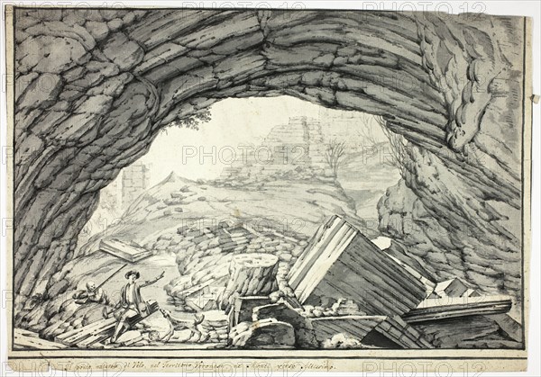 Natural Bridge of Velo, in the Veronese Hills, Near Altissimo, n.d. Creator: Unknown.