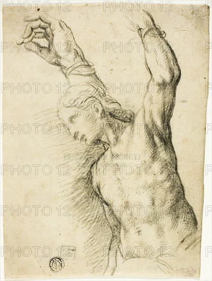 Saint Sebastian, 1580s. Creators: Vincenzo Campi, St Sebastian.