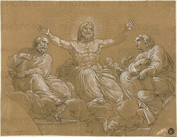 Christ in Glory with Saints, n.d. Creator: Vincenzo Camuccini.
