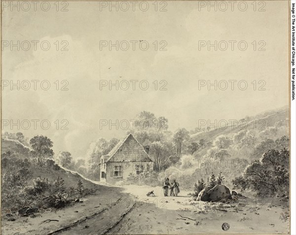 Outside of Haarlem, 1833. Creator: Jan Pieter Waterloo.