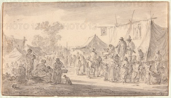 Country Fair, 1653. Creator: Jan van Goyen.