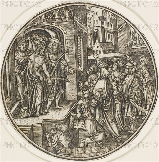 Ecce Homo, from The Passion, 1500/25. Creator: Master S.