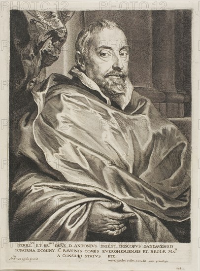 Antoon Triest, 1630/45. Creator: Pieter de Jode II.