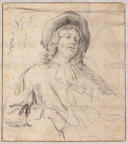 Violin Player, mid-17th century. Creator: Unknown.