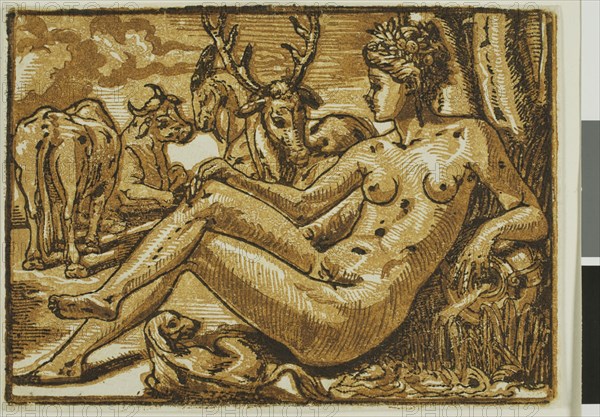 Nymph of Fontainebleau, after 1545. Creator: Unknown.