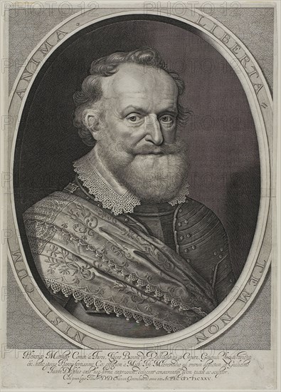 Henry Matthias, Count of Thurn and Taxis, 1625. Creator: Willem Jacobzoon Delff.