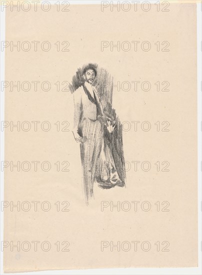 Count Robert de Montesquiou, 1894. Creator: Beatrix Godwin Whistler.