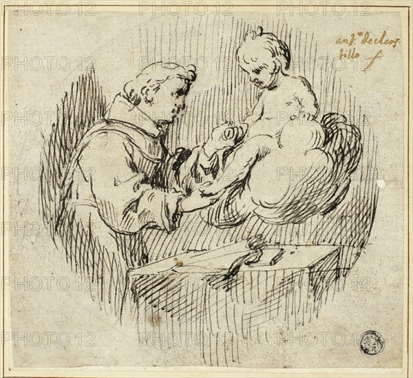 Saint Anthony of Padua with the Infant Jesus, n.d. Creator: Antonio del Castillo y Saavedra.