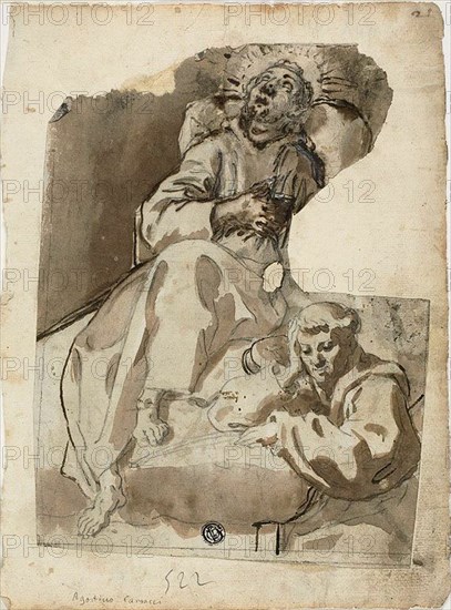 Death of a Saint, c.1580. Creator: Unknown.
