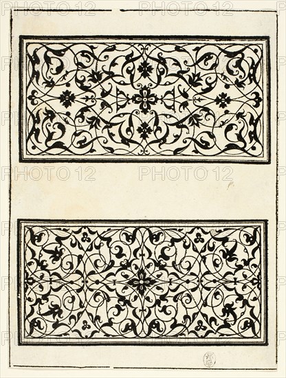 Ornamental Panels, n.d. Creators: Hans Rudolf Manuel Deutsch, Andrea Gessner.