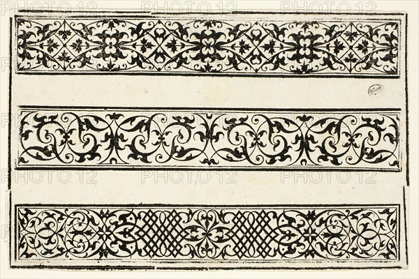 Ornamental Panels, n.d. Creators: Hans Rudolf Manuel Deutsch, Andrea Gessner.