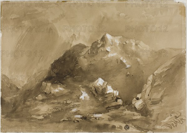 Misty Mountains, n.d. Creator: William West.