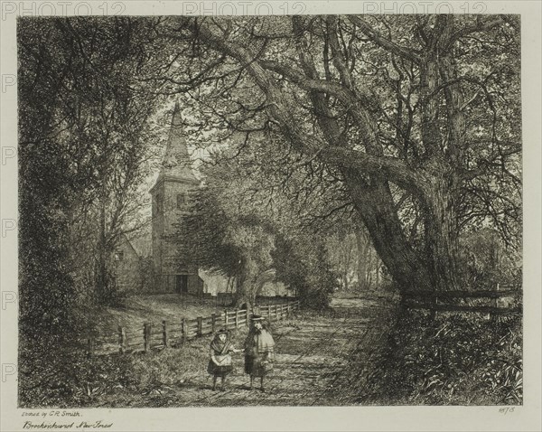 Brockenhurst, New Forest, 1878. Creator: GR Smith.