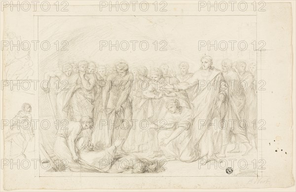 Death of Ananias, n.d. Creator: Benjamin West.