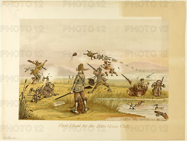 First Blood for the Blue Grass Club, n.d. Creator: Augustus Hoppin.