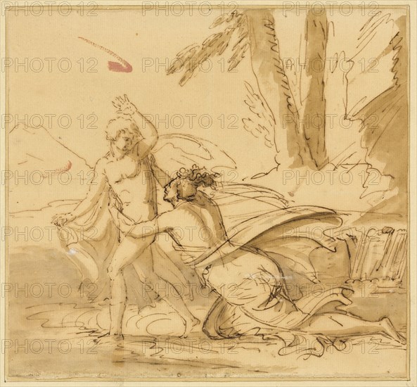 Joseph and Patiphar's Wife, n.d. Creator: Benjamin West.