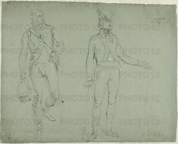 Two American Officers, n.d. Creator: John Singleton Copley.