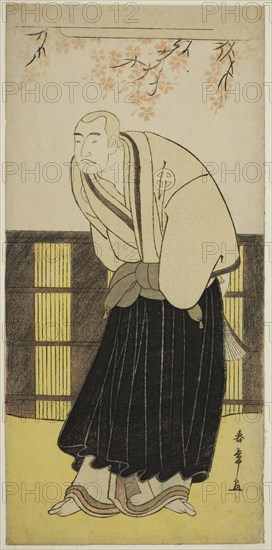 The Actor Otani Hiroji III as the Monk Izayoibo in the Play Keisei Katabira ga Tsuji..., c. 1783. Creator: Shunsho.