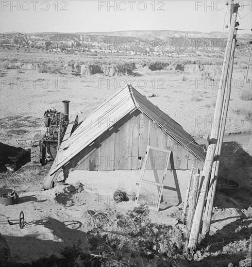 Power station, Escalante, Utah, 1936. Creator: Dorothea Lange.