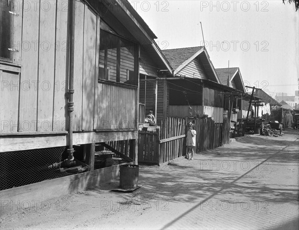 Housing, within five minutes walk of City Hall, City of Los Angeles, 1936. Creator: Dorothea Lange.