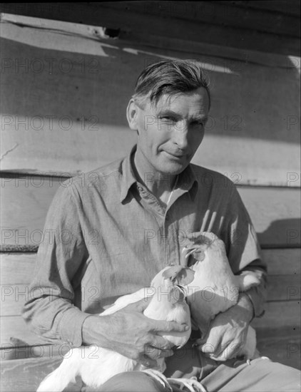 Rural rehabilitation client, San Fernando Valley, California, 1936. Creator: Dorothea Lange.