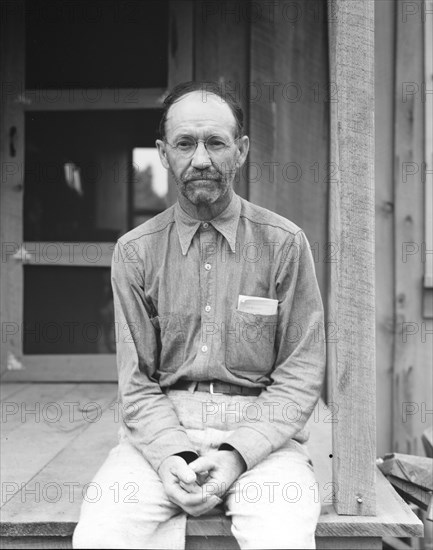 President of the Southern Tenant Farmers Union at Hill House, Mississippi, 1936. Creator: Dorothea Lange.