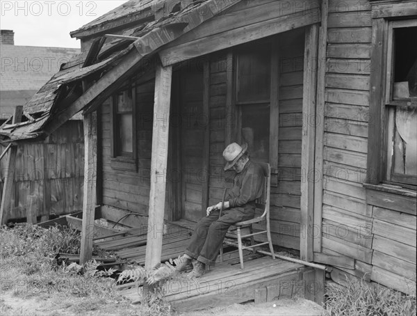 Old age near Washington, Pennsylvania, 1936. Creator: Dorothea Lange.