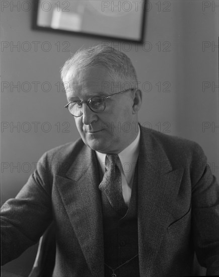 Walter E. Packard, Acting Director, Rural Resettlement Division, 1936. Creator: Dorothea Lange.