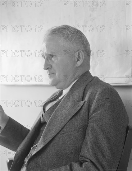 Walter E. Packard, Acting Director, Rural Resettlement Division, 1936. Creator: Dorothea Lange.