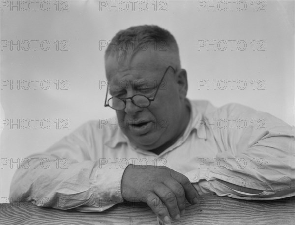 Henry Lotz, Midway City Dairy Association, near Santa Ana, 1937. Creator: Dorothea Lange.