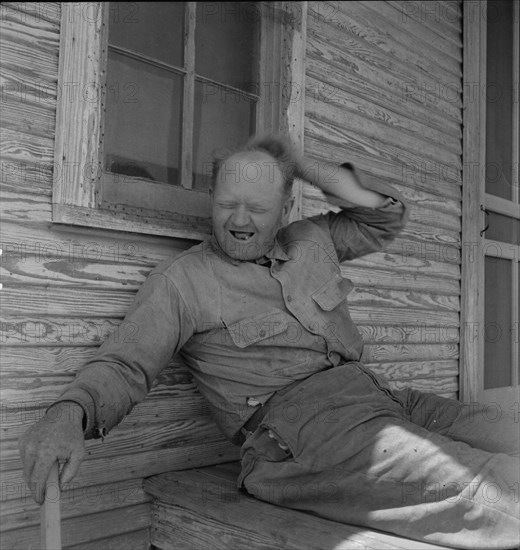 Sharecropper, Hall County, Texas, 1937. Creator: Dorothea Lange.