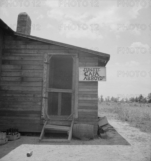 Arkansas cafe, 1937. Creator: Dorothea Lange.