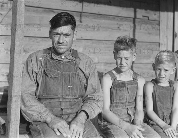 Sharecropper near Hartwell, Georgia, 1937. Creator: Dorothea Lange.