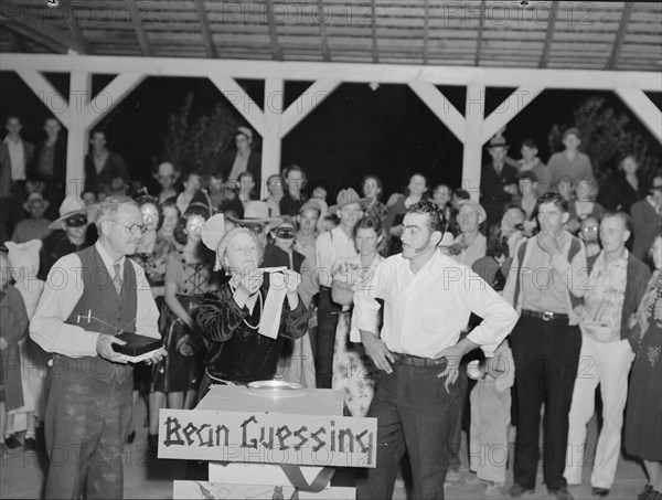 Halloween party at Shafter migrant camp, California, 1938. Creator: Dorothea Lange.