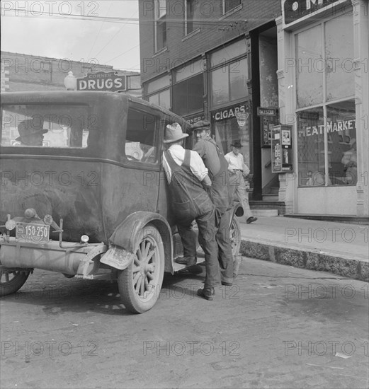 Small town - Rogers, Arkansas, 1938. Creator: Dorothea Lange.