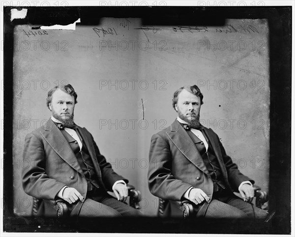 Americus V. Rice of Ohio, 1865-1880. Creator: Unknown.