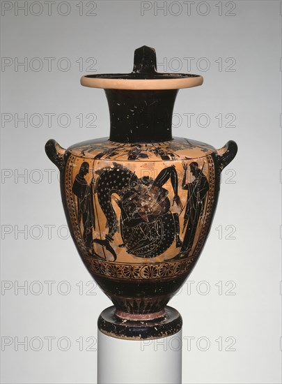 Hydria (Water Jar), about 515-500 BCE. Creator: Leagros Group.