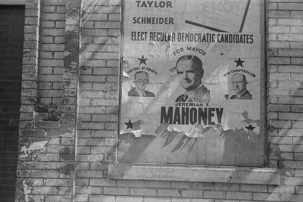 61st Street between 1st and 3rd Avenues, New York, 1938. Creator: Walker Evans.